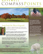 Winter 2011 – Sarah Finds Her Way at Hopewell