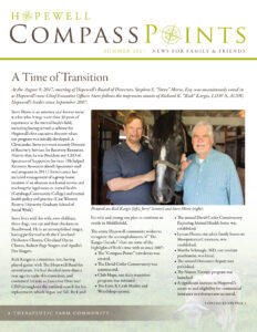 Summer 2017: A Time of Transition