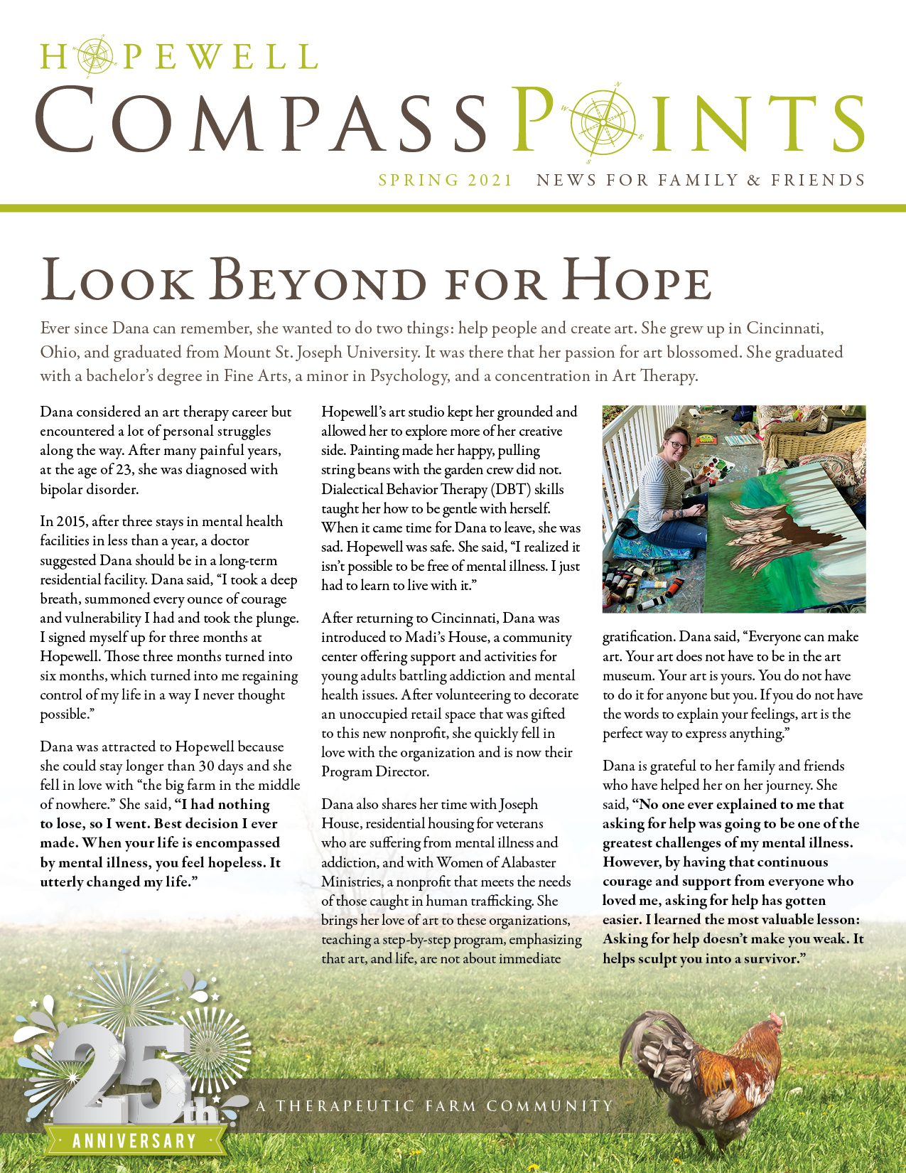 Spring 2021:  Look Beyond for Hope