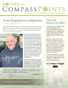 Winter 2017: From Desperation to Inspiration