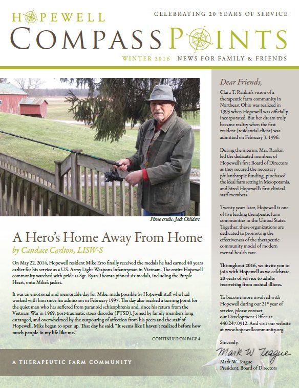 Winter 2016: A Hero’s Home Away From Home