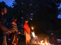 Camping at Wellman Pond
