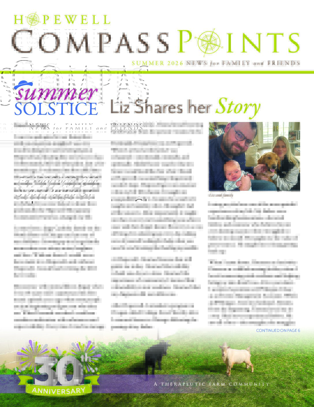 Summer 2026 Newsletter